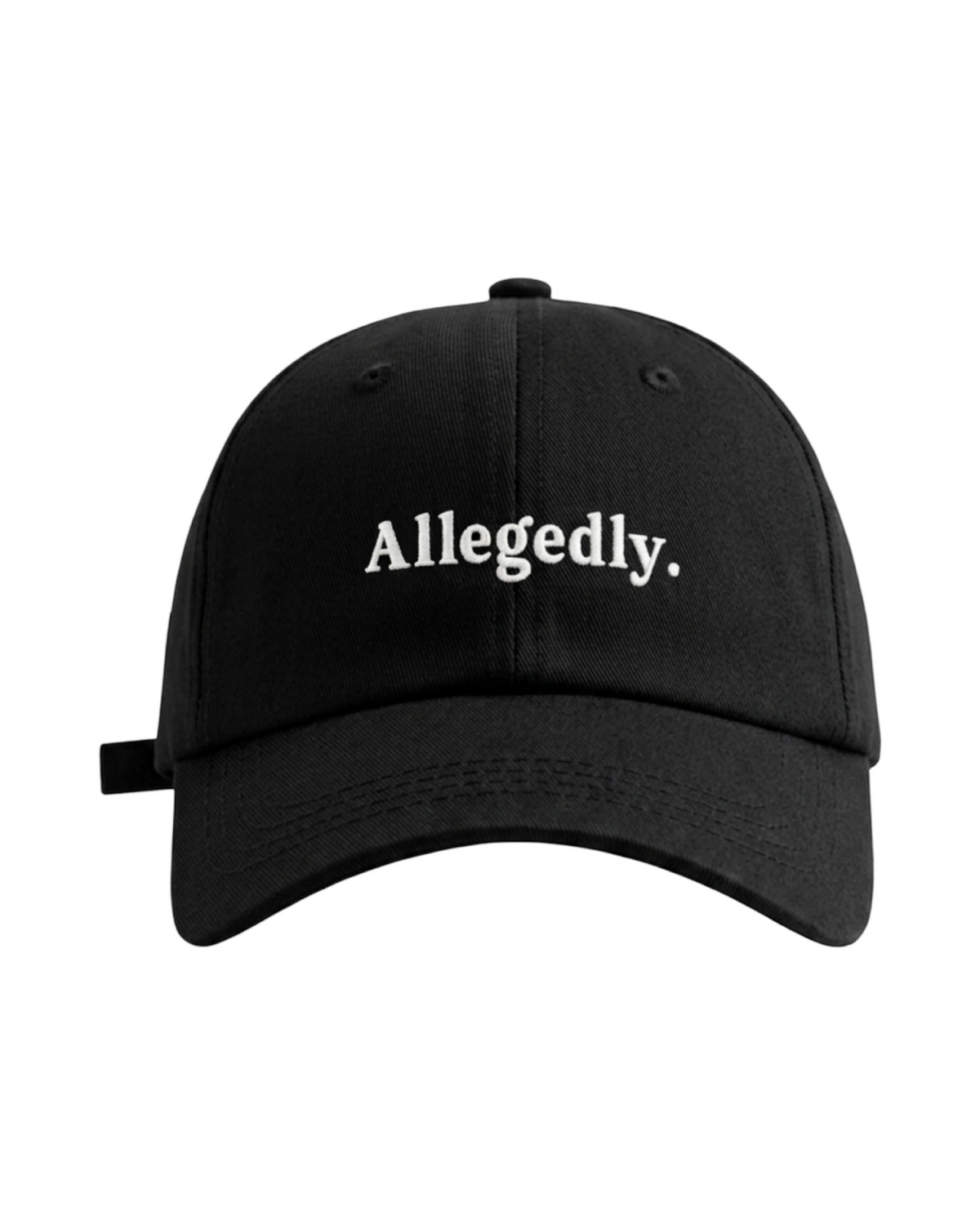 Allegedly Baseball Cap Black