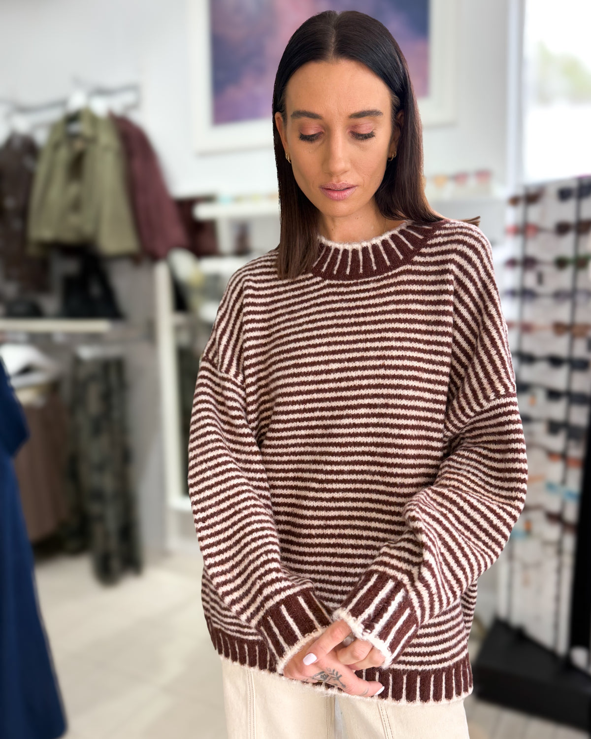 Tulsi Jumper - Brown