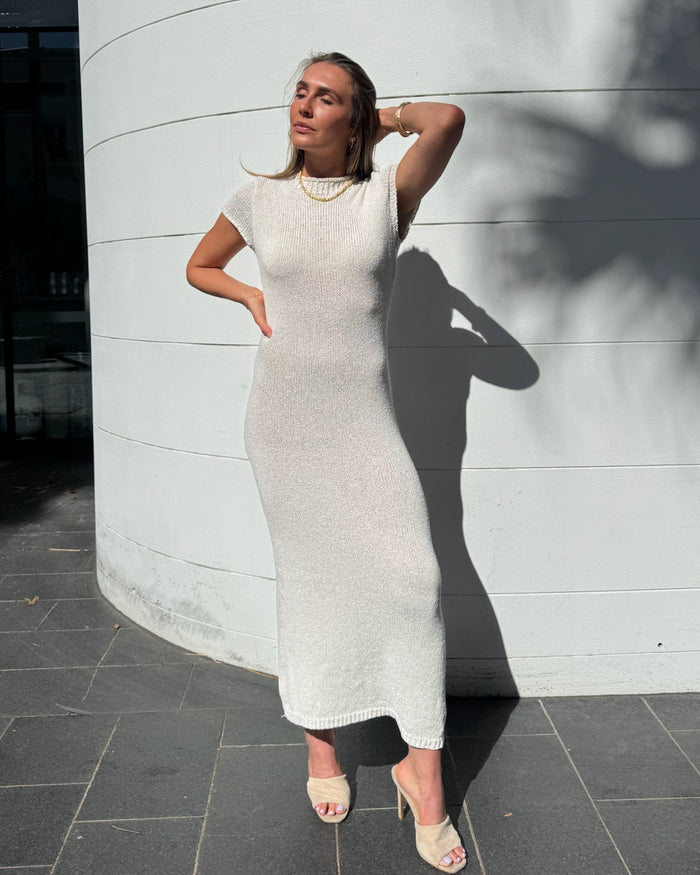 Dayclub Dress- Beige