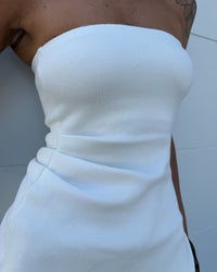 Hulu White Bandeau