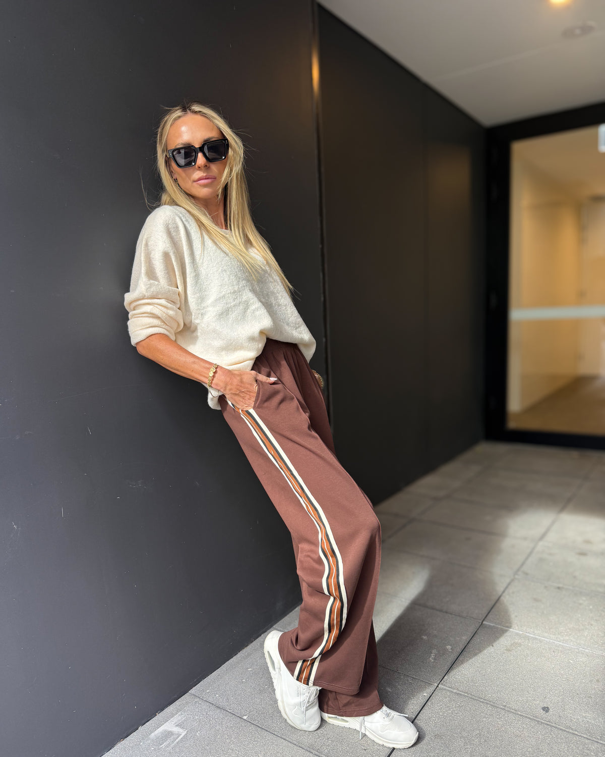 Clover Pants - Brown