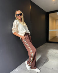 Clover Pants - Brown