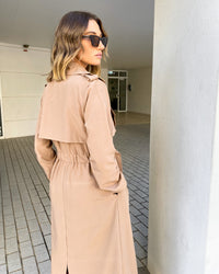 Charlotte Trench Coat Brown