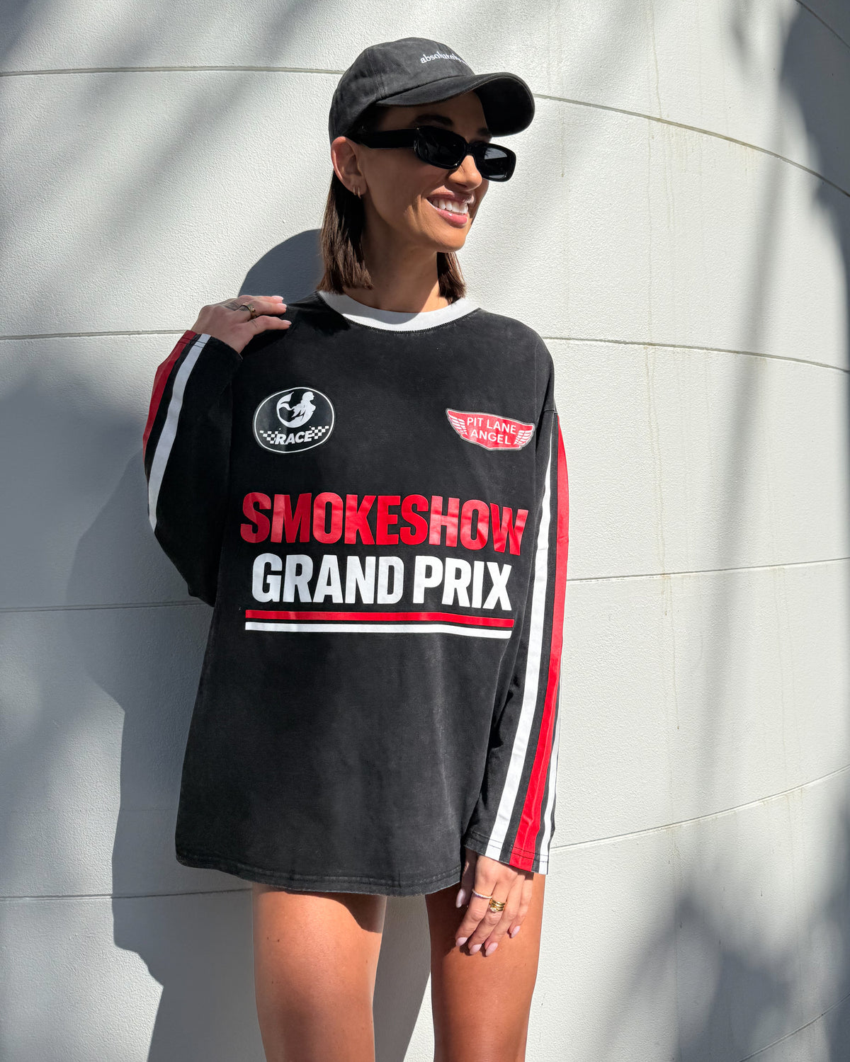 Smokeshow Black Long Sleeve Tee