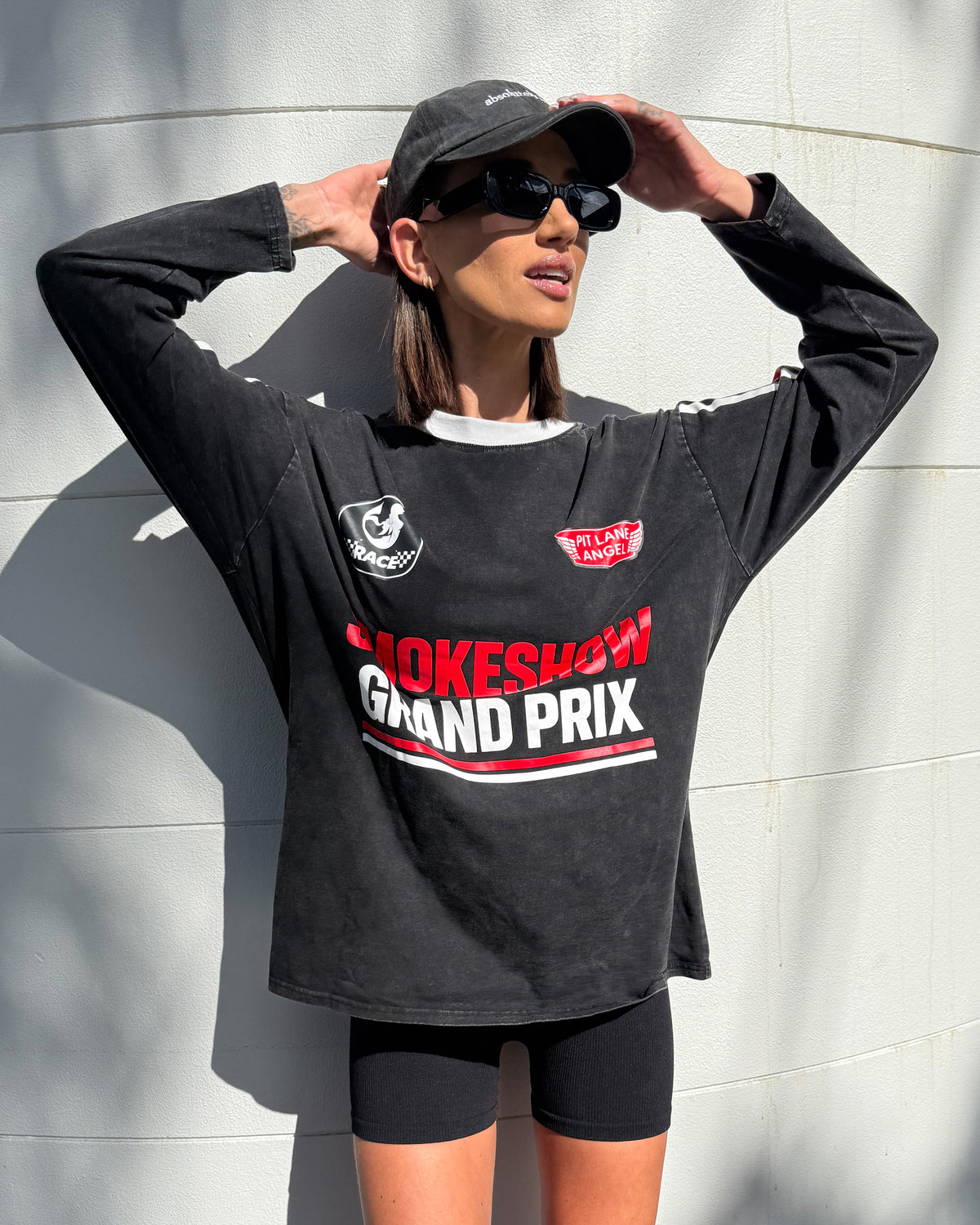 Smokeshow Black Long Sleeve Tee