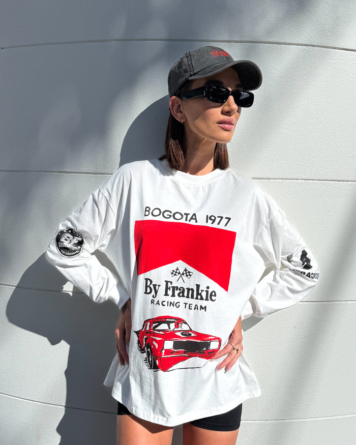 Bogotá White Long Sleeve Tee