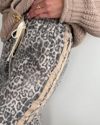 Snowy Leopard Pants- Lightr