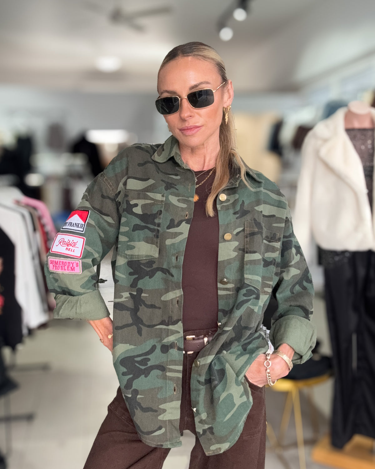 Gemma Camo Jacket