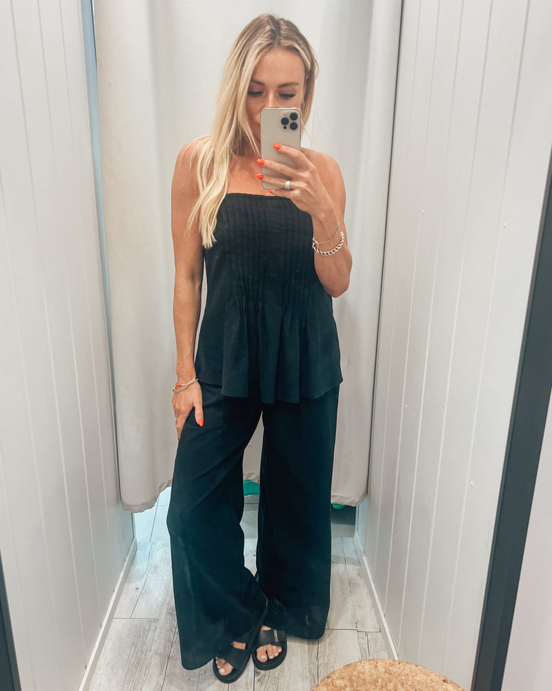 Pleat Set - Black
