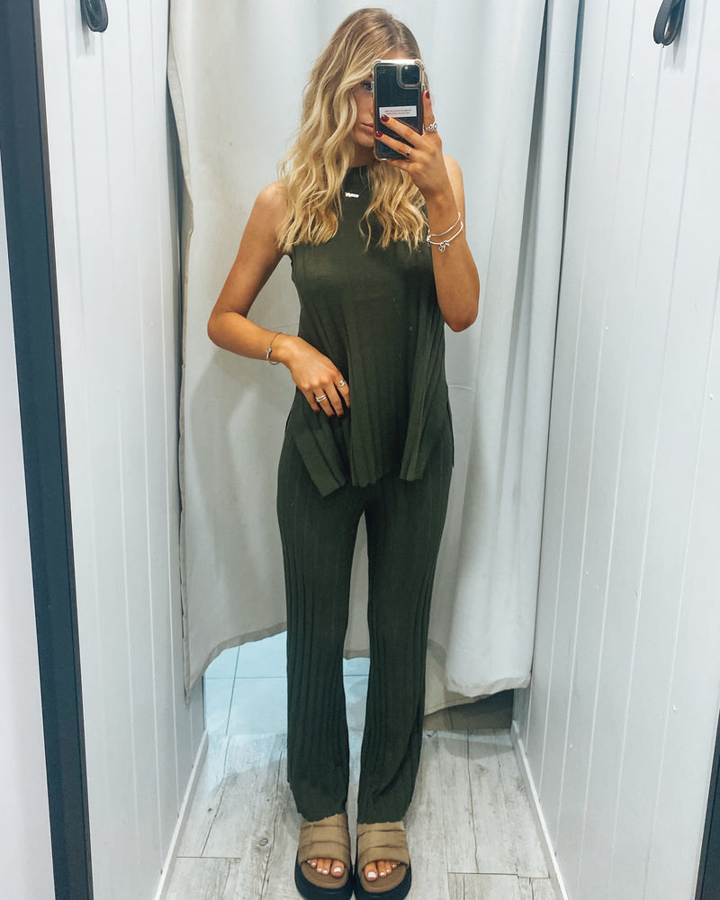 Paige Pants Khaki