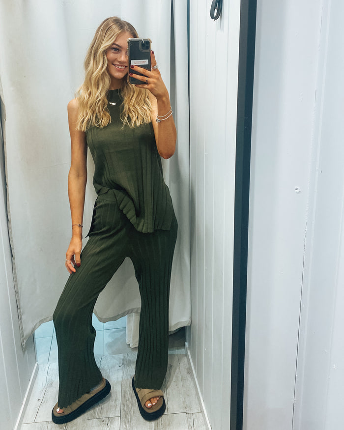 Paige Pants Khaki