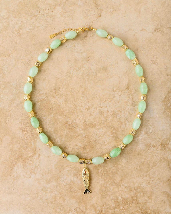 Goia Necklace - Jade