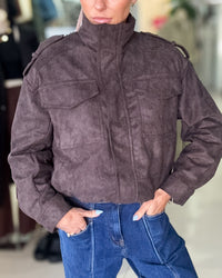 Felix Bomber- Choc Brown