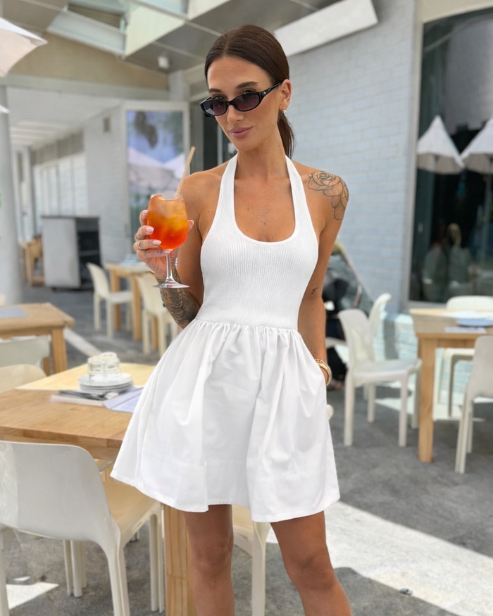 Stella Dress - White