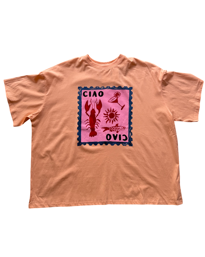 Ciao Peach Tee