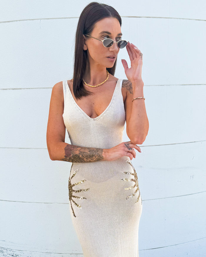 Sun Dress- Beige