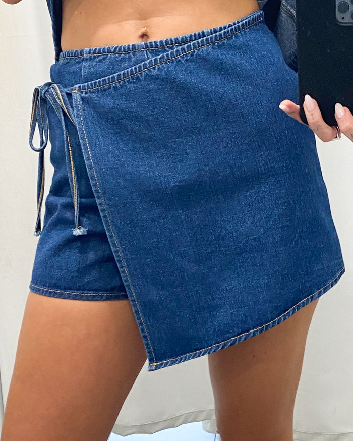 Skort Dark Denim