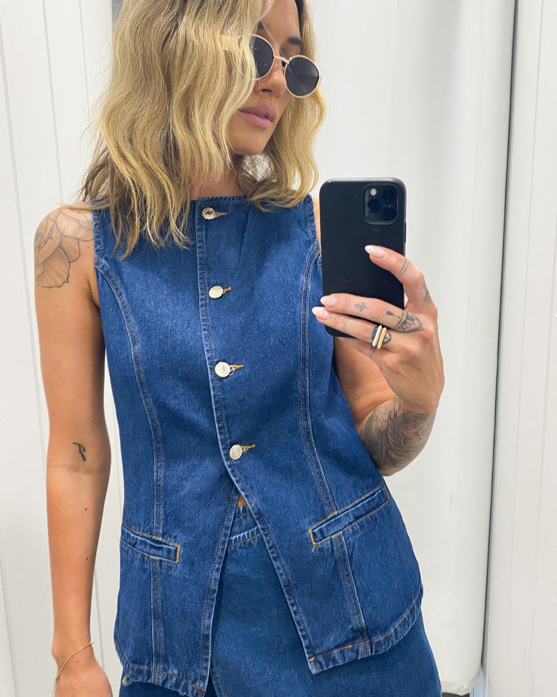 Denim Vest