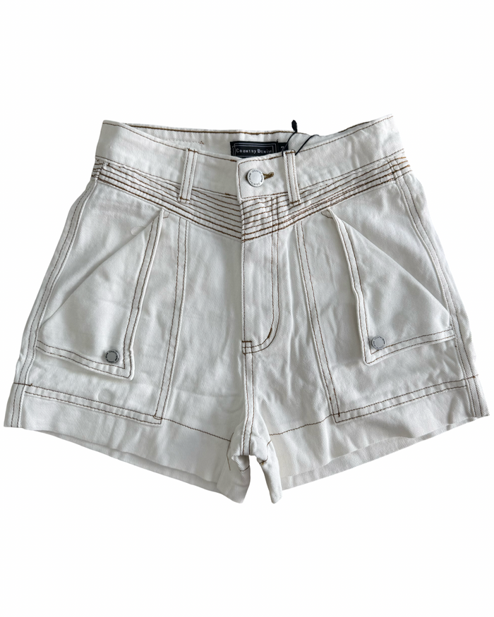Ali Shorts - White