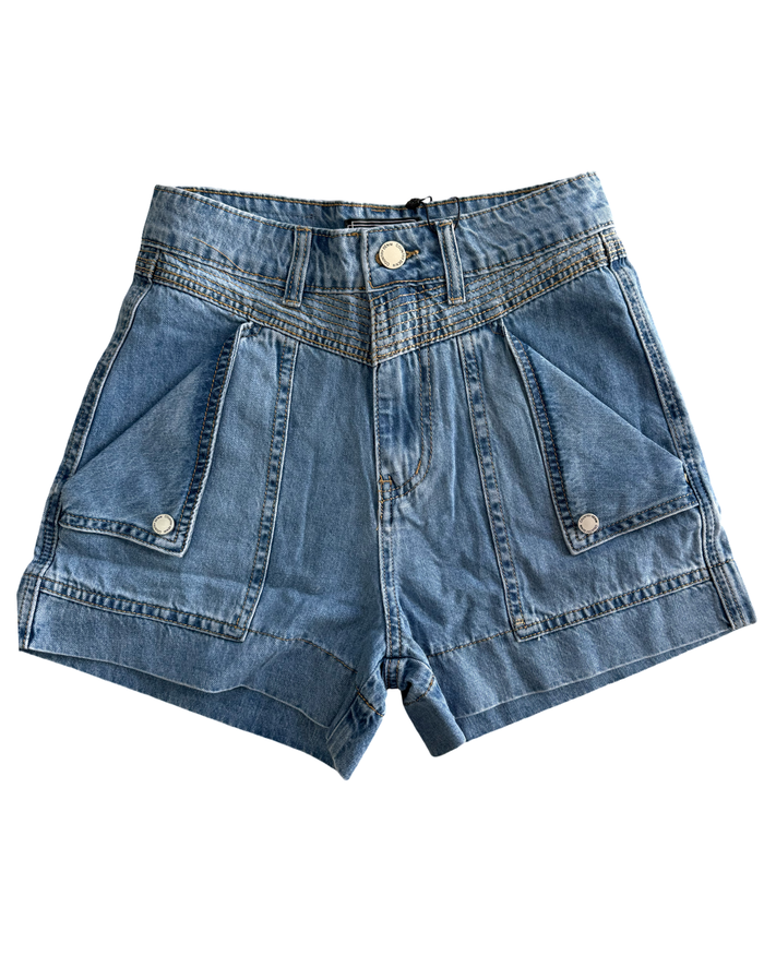 Ali Shorts - Blue Denim