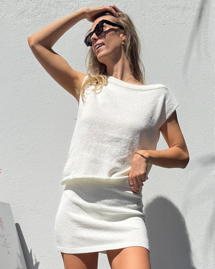 Havana Skirt - White
