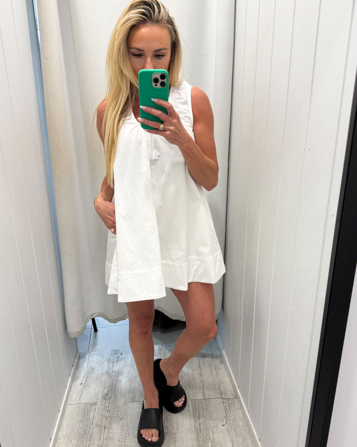 Isabelle Dress - White