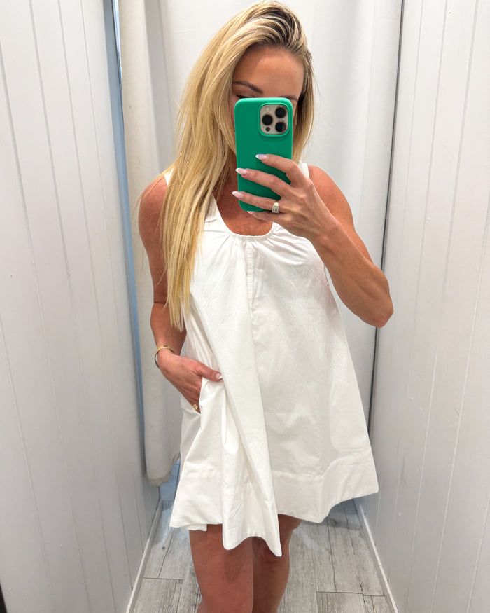 Isabelle Dress - White