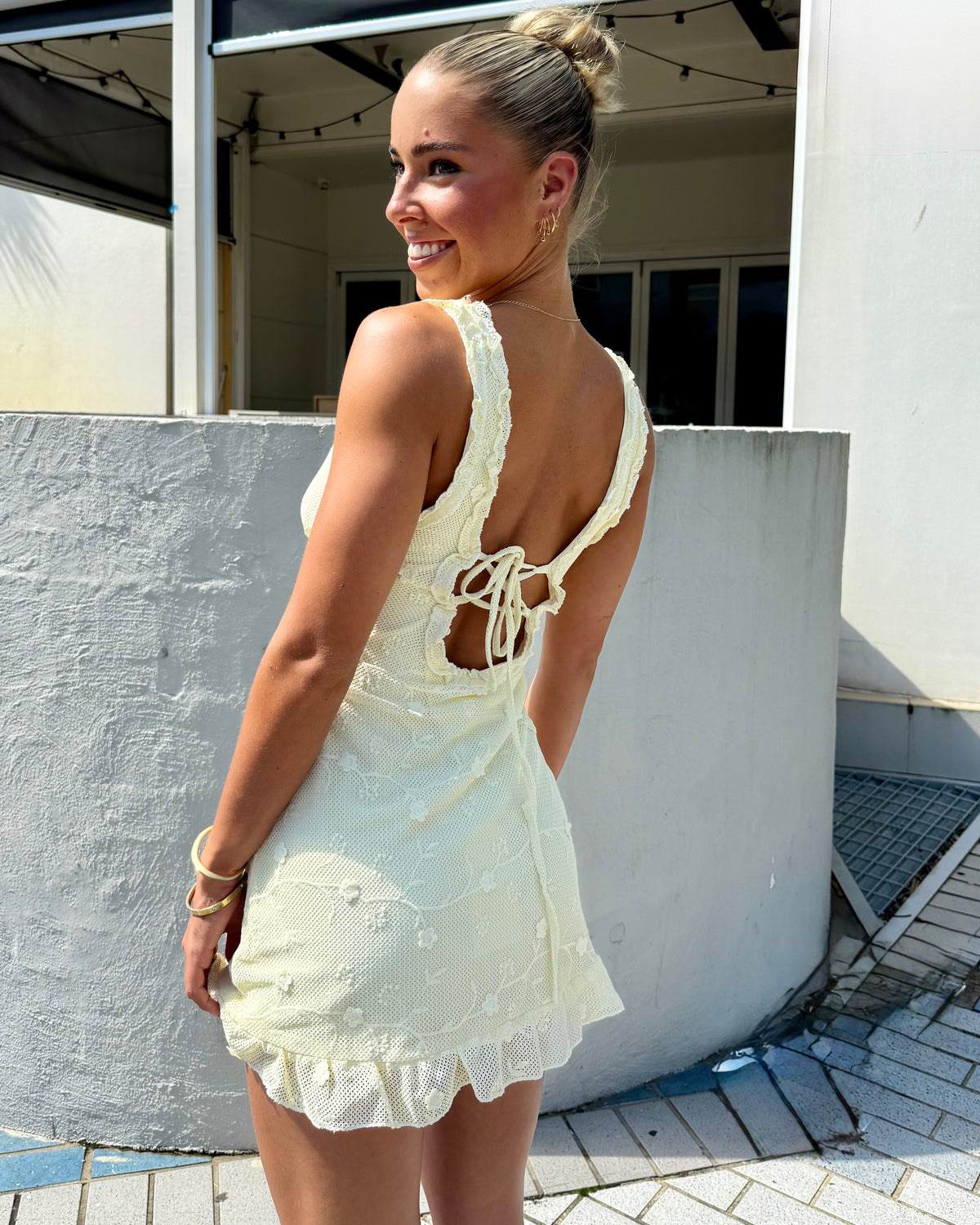 Daisy Dress- Yellow