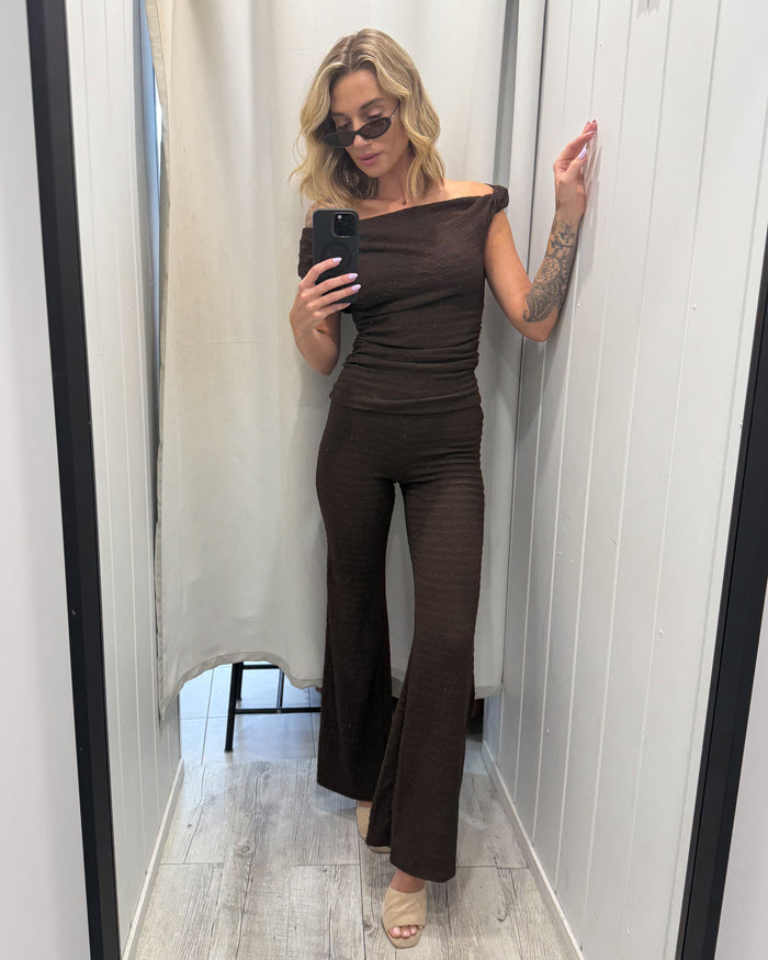 Jenny Top -Brown