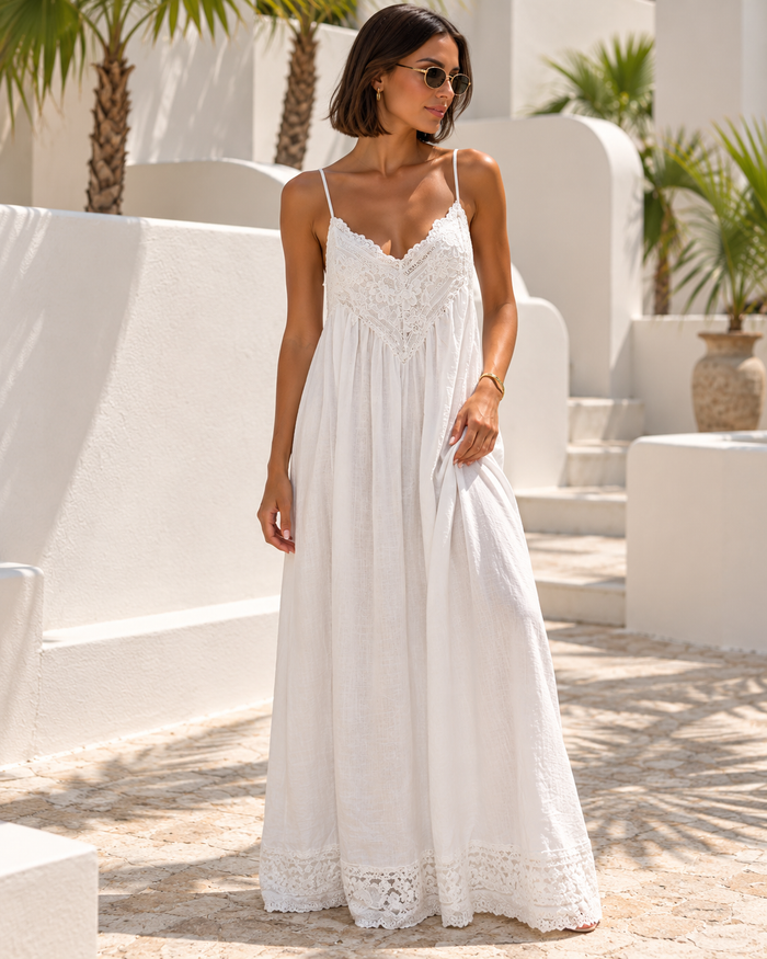 Lacey Maxi White