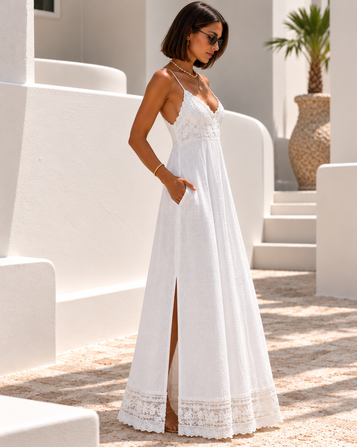 Lacey Maxi White