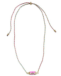 Cord Barrel Necklace