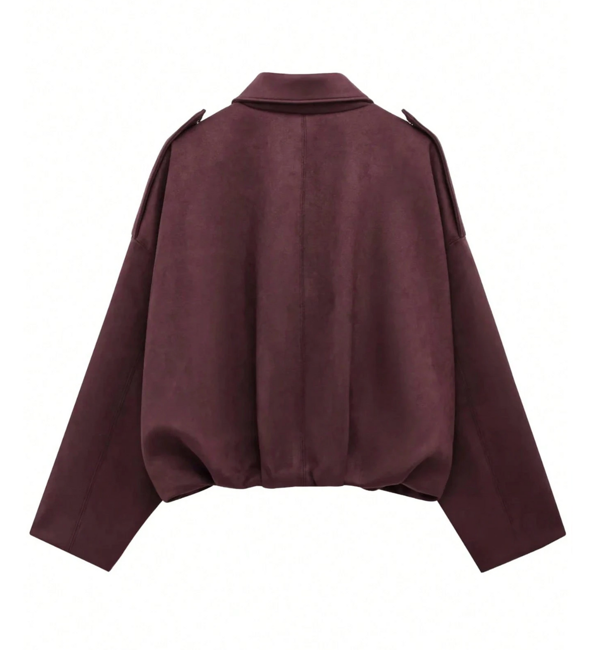 Micky Bomber Jacket - Burgundy