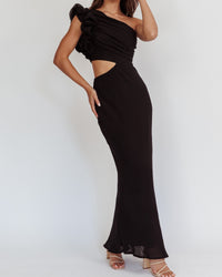 Swan Dress Black
