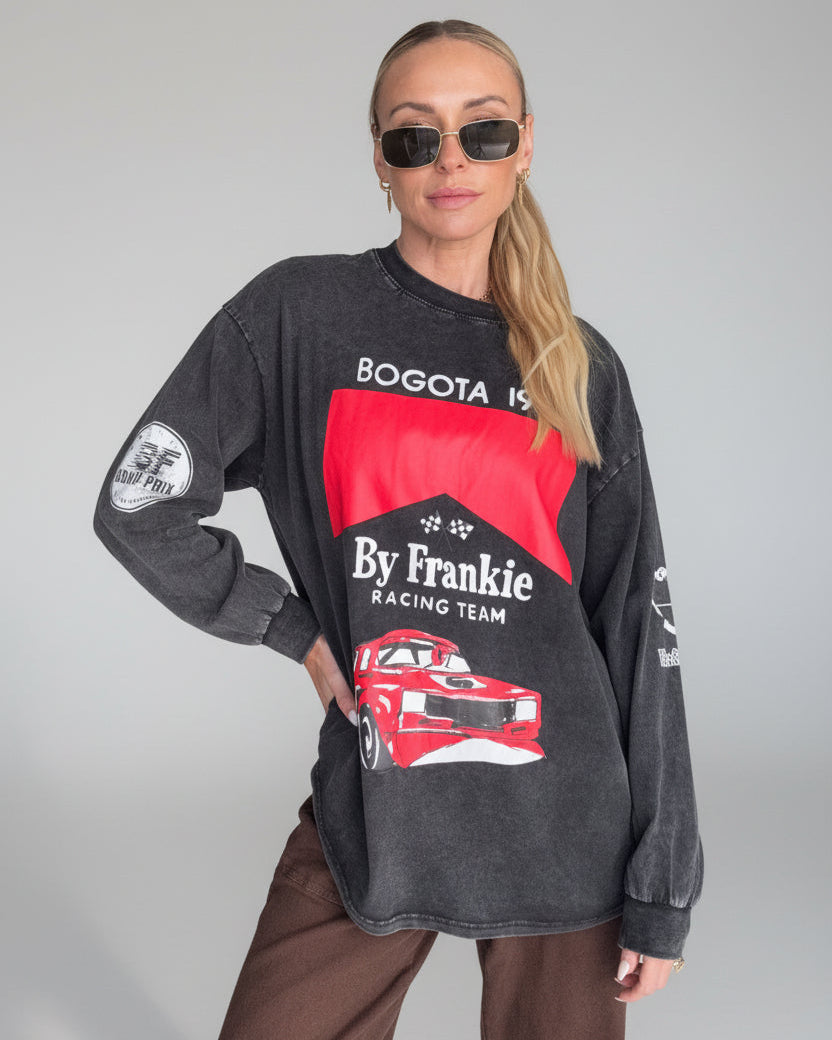 Bogotá Black Long Sleeve Tee