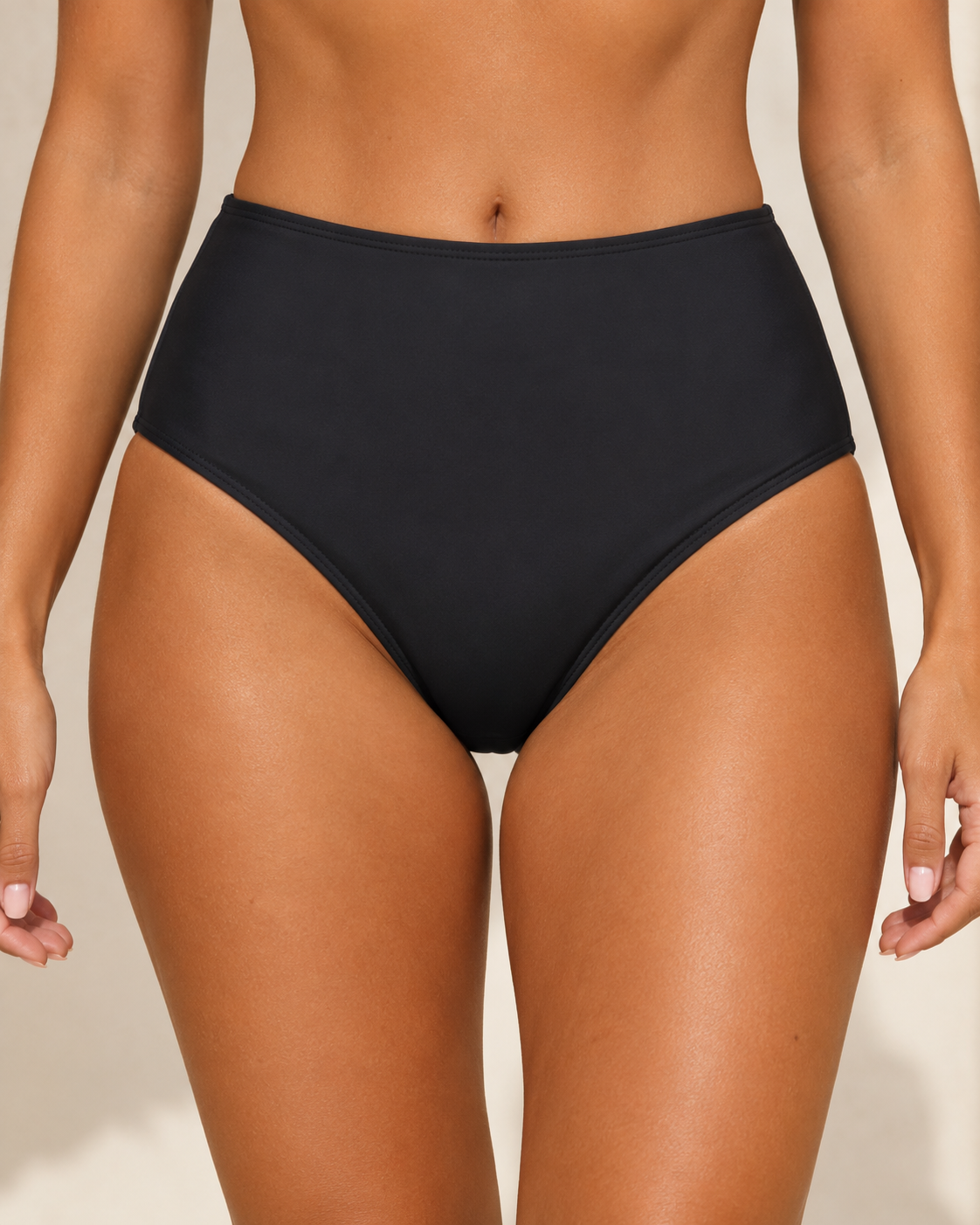 High Waist Bikini Bottoms