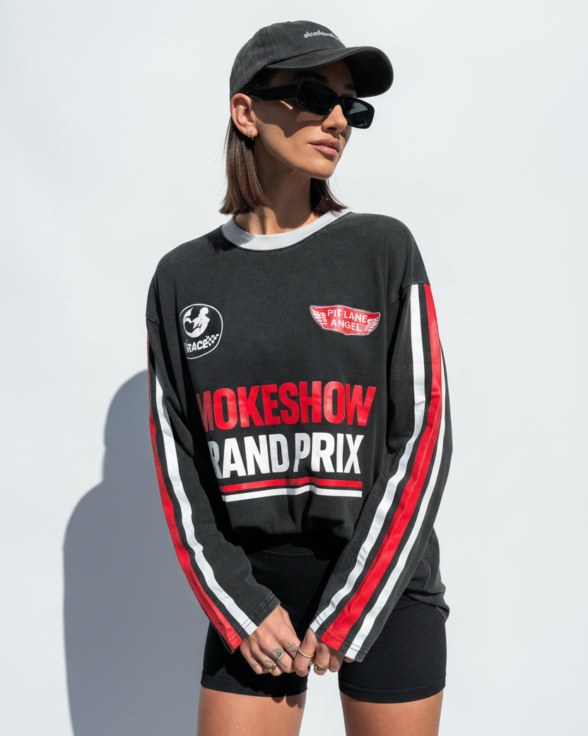Smokeshow Black Long Sleeve Tee