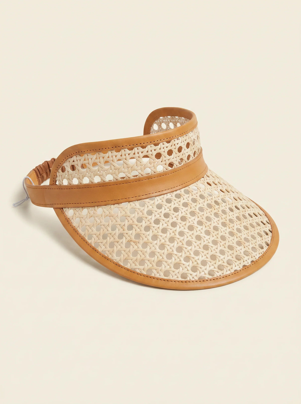 Tropea Rattan Beach Visors - Tan