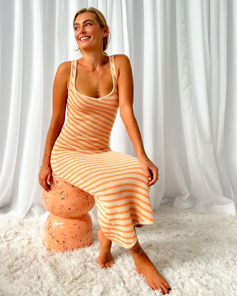 Maya Dress - Orange