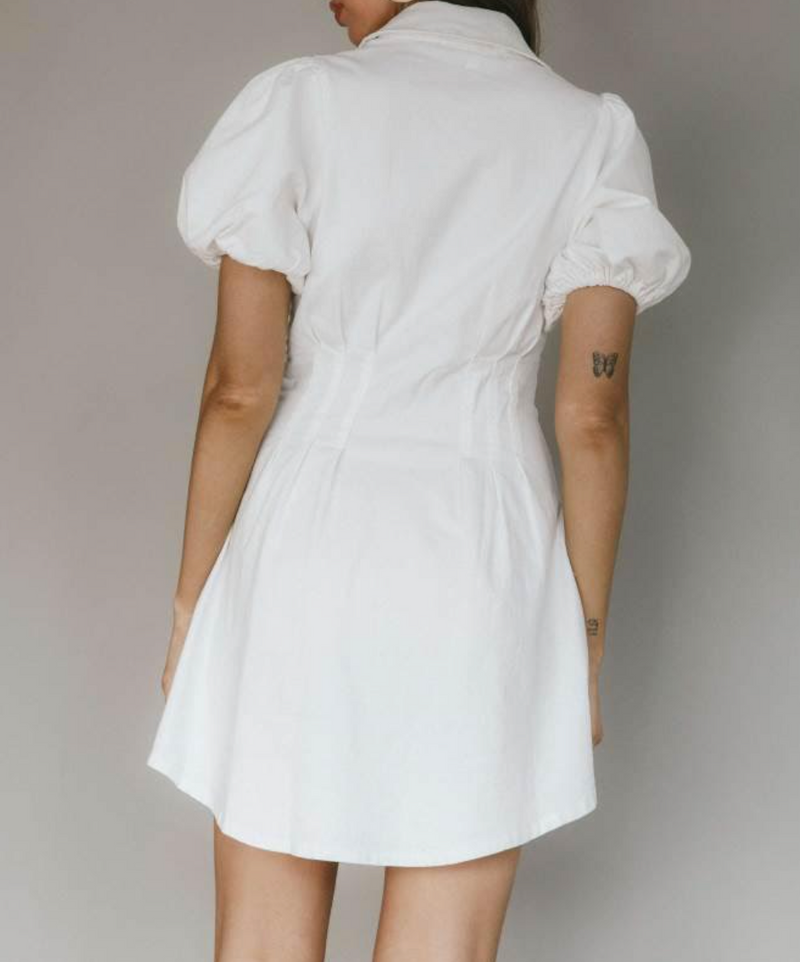 Kendall Dress - White
